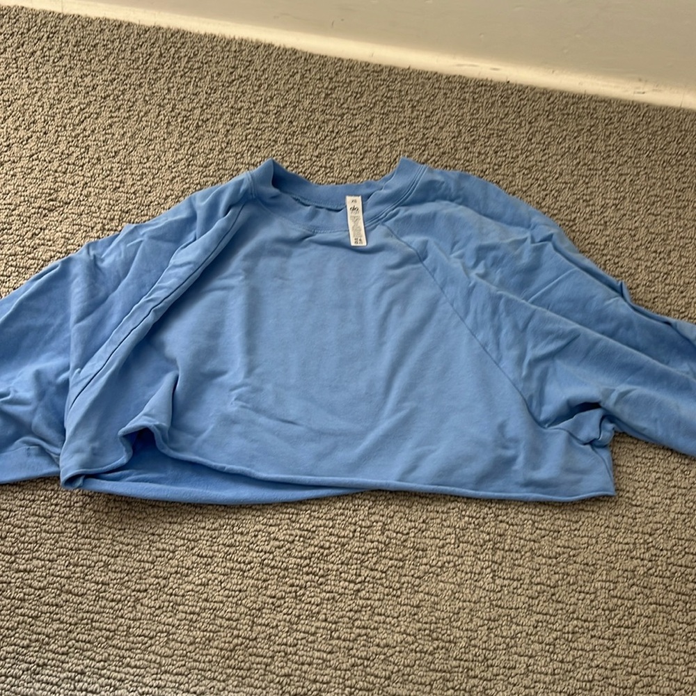 Alo cropped sweatshirt